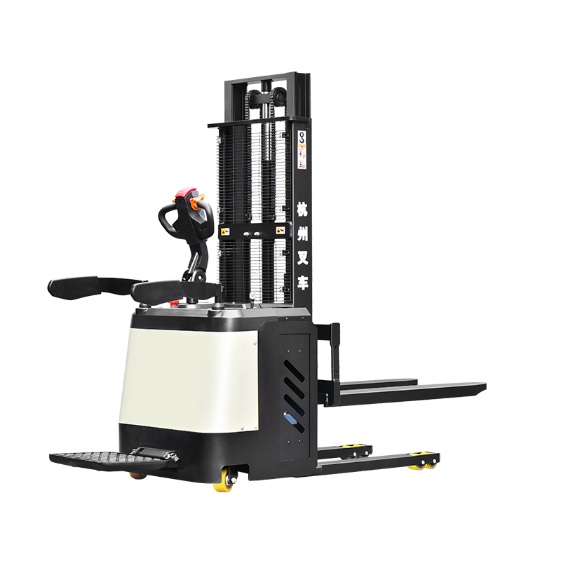 2 Tonluk Stand-on Elektrikli Palet İstifleyici Kaldırma 3m