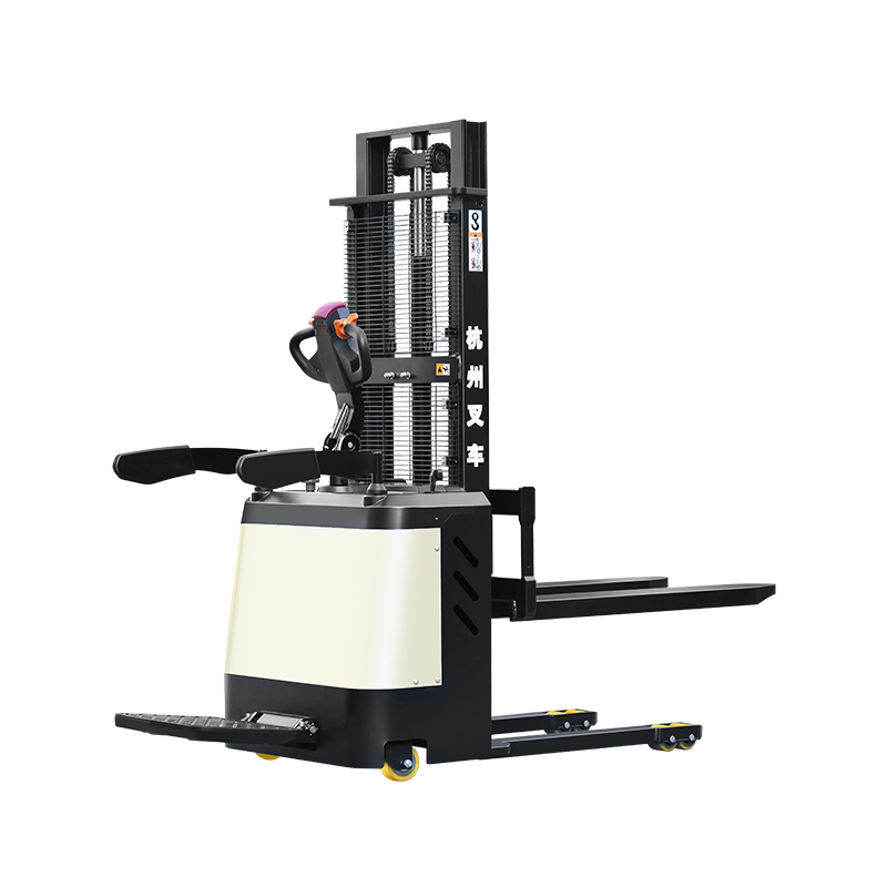 1,5 Tonluk Stand-on Elektrikli Palet İstifleyici Kaldırma 3m